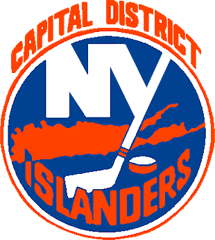 Capital District Islanders 1990 91-1992 93 Primary Logo iron on transfers for clothing